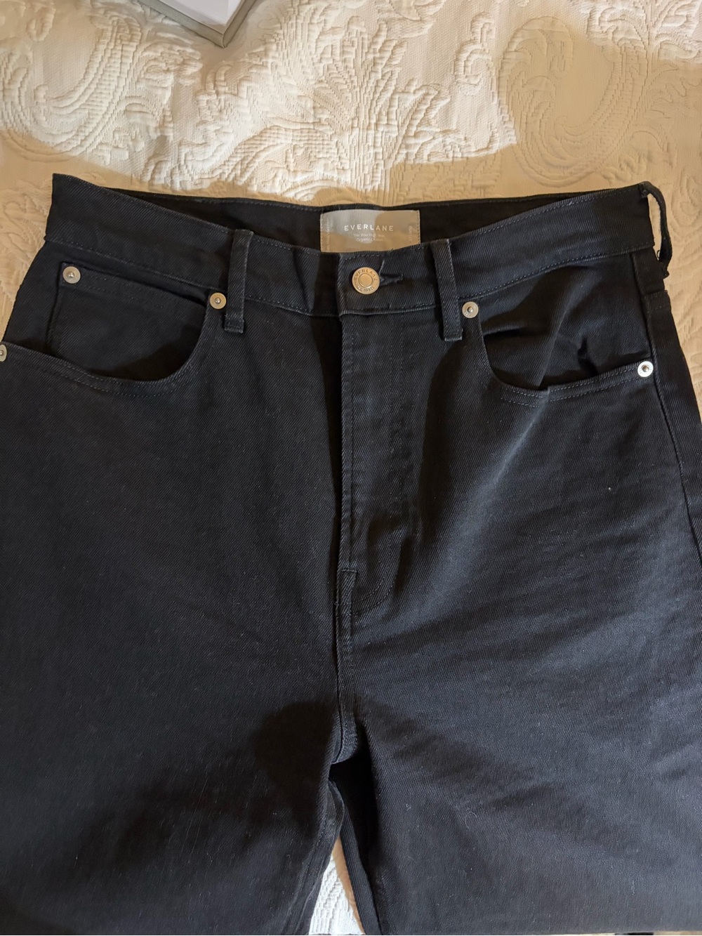 Everlane High-Rise The Way High Jeans — Black 27L 29” inseam - Picture 6 of 9